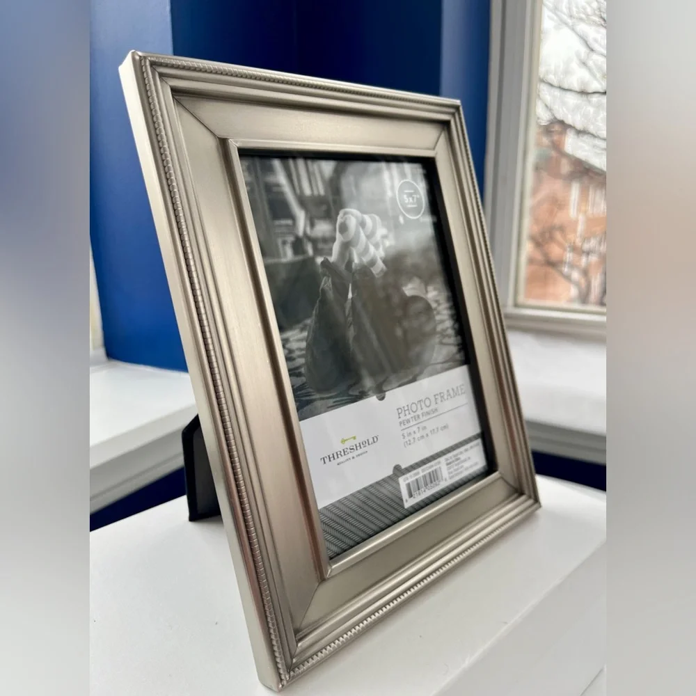 Threshold Silver Pewter Finish Frame